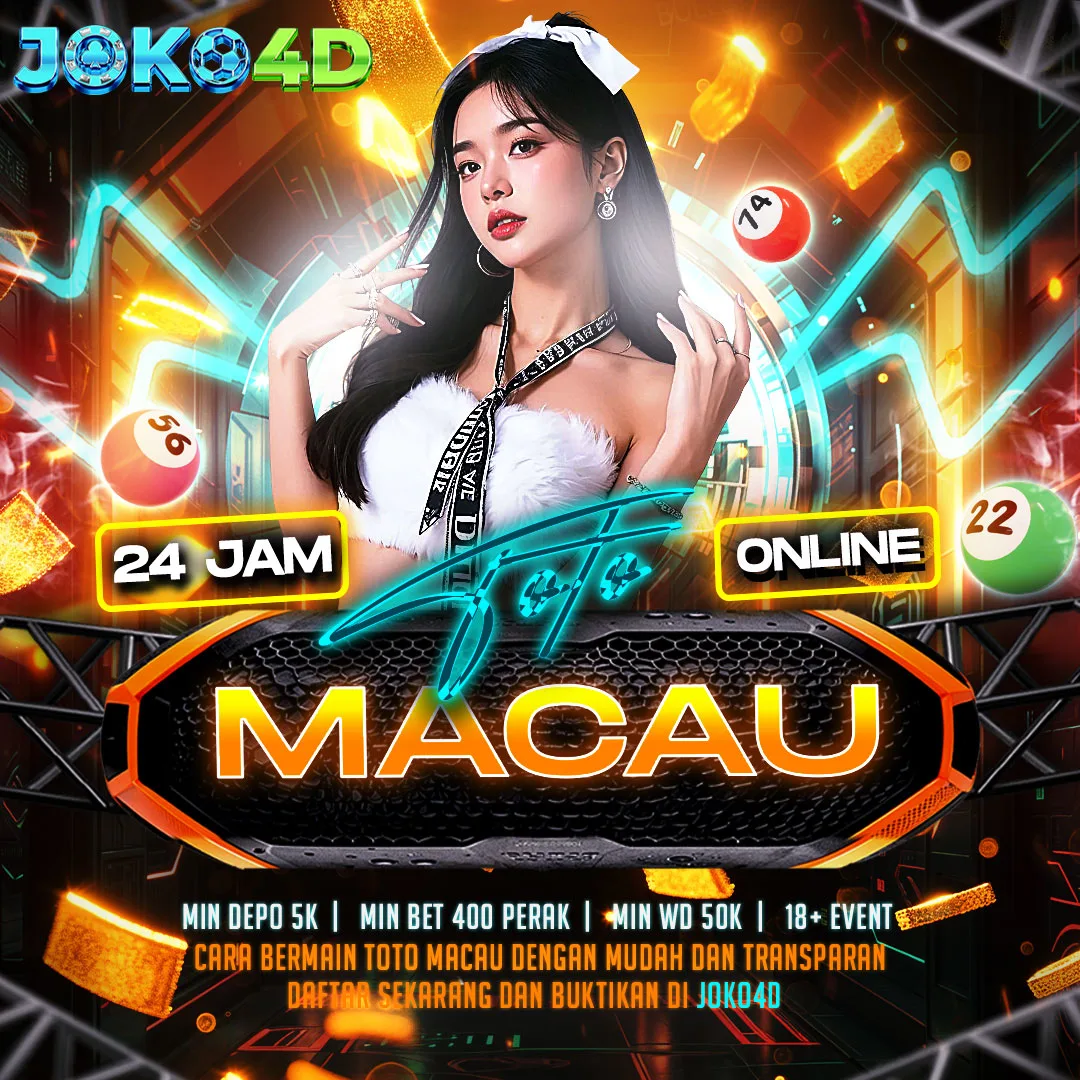 JOKO4D | Situs Toto Macau Dengan Perkalian Terbesar Di Indonesia!